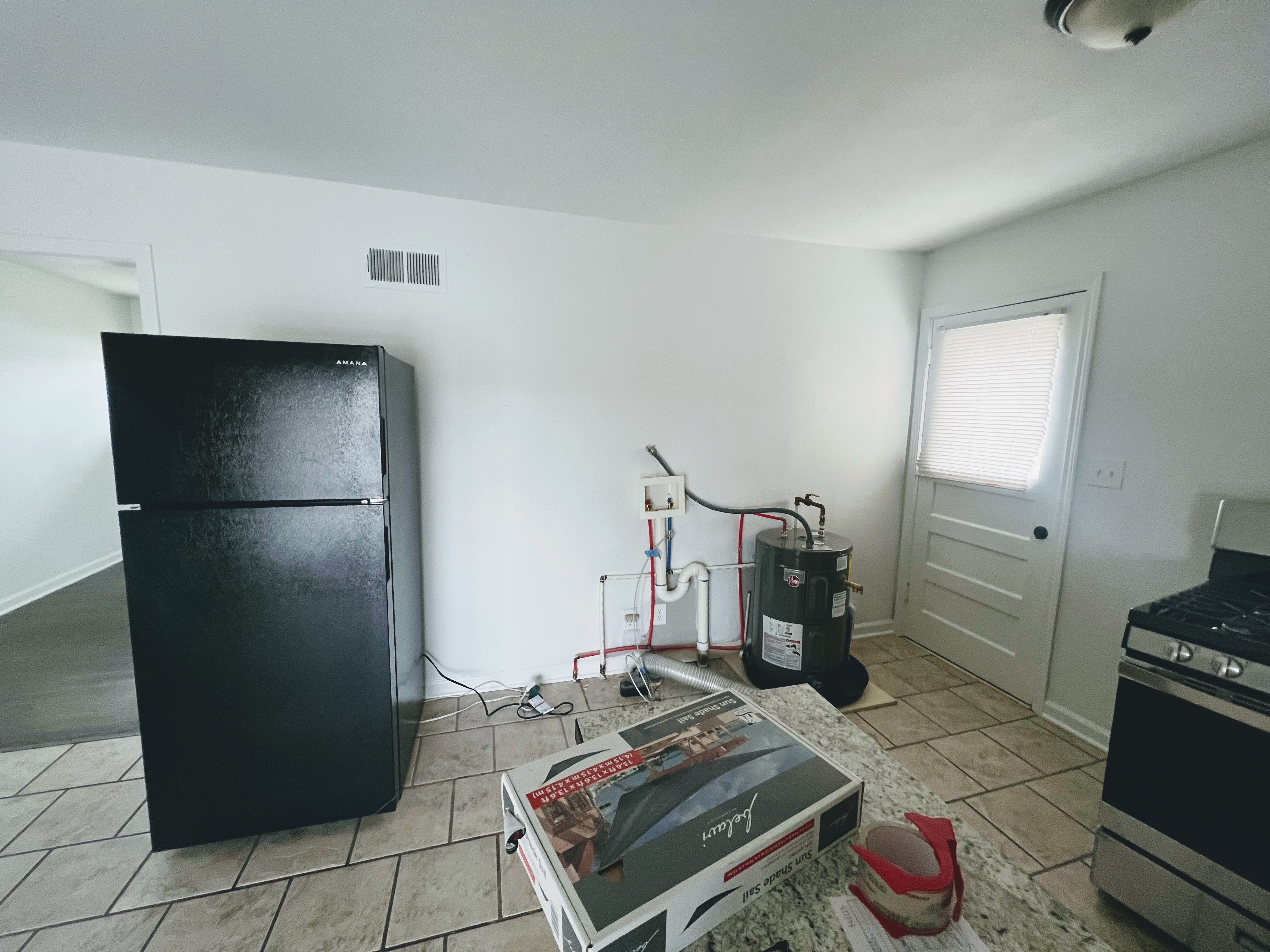 Before: kitchen before remodel